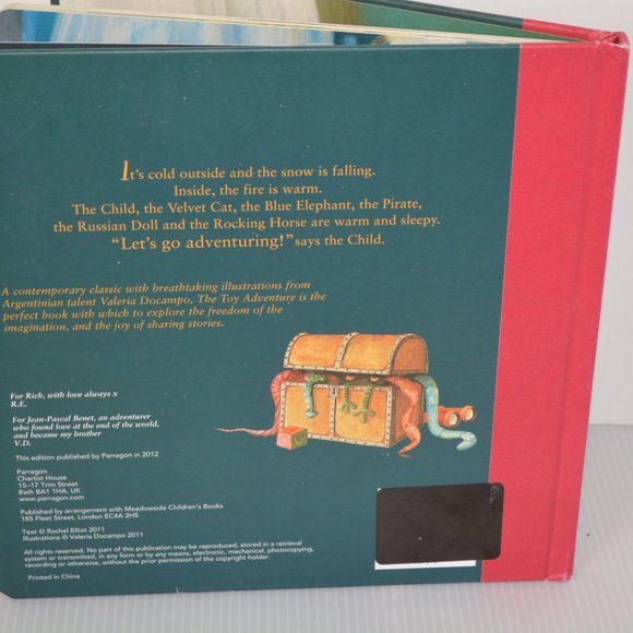 The Toy Adventure (Meadowside (Arlin)) Rachel Elliot Childrens Board Story Book - Picture 2 of 6